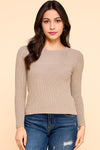 Classic Round Neck Knit Sweater