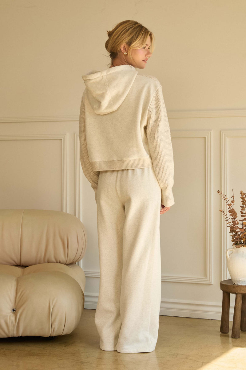 Elastic Wasit Pull-On Sweatpants