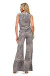 Sequin Snake Skin Palazzo Pant
