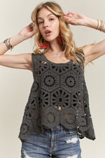 Casual Crochet Tank Top