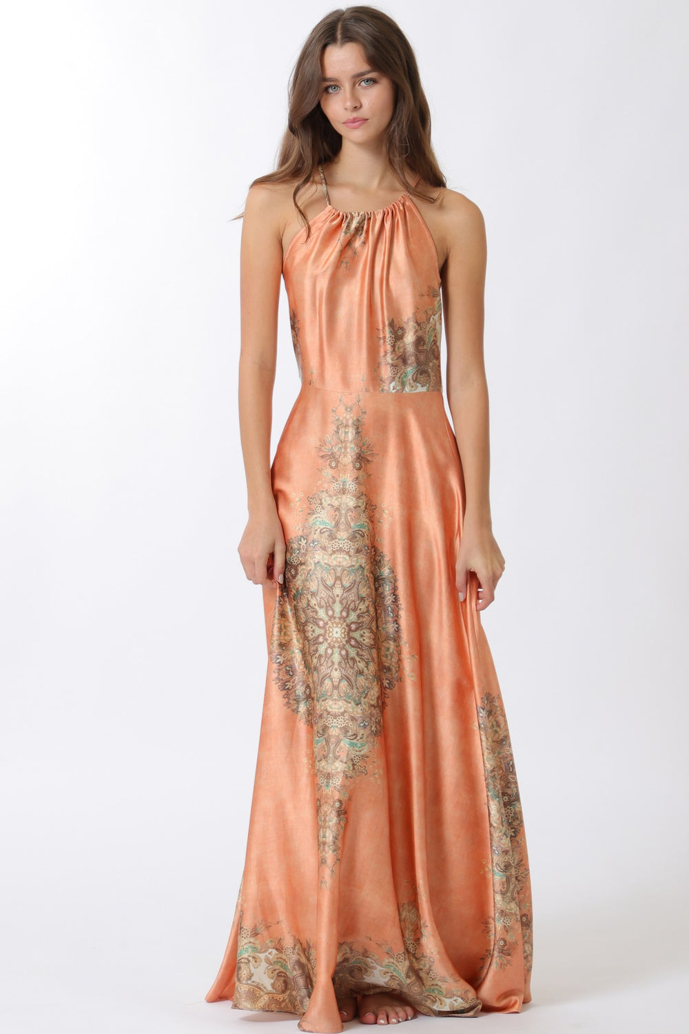 Vintage Peach/Brown
