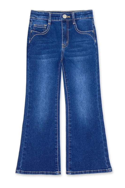 Bootcut Denim Jeans- Girls