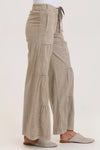 Terraced Wide Leg Pant