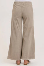 Terraced Wide Leg Pant