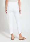 Lysse Happy Hour Braided Cropped White Denim
