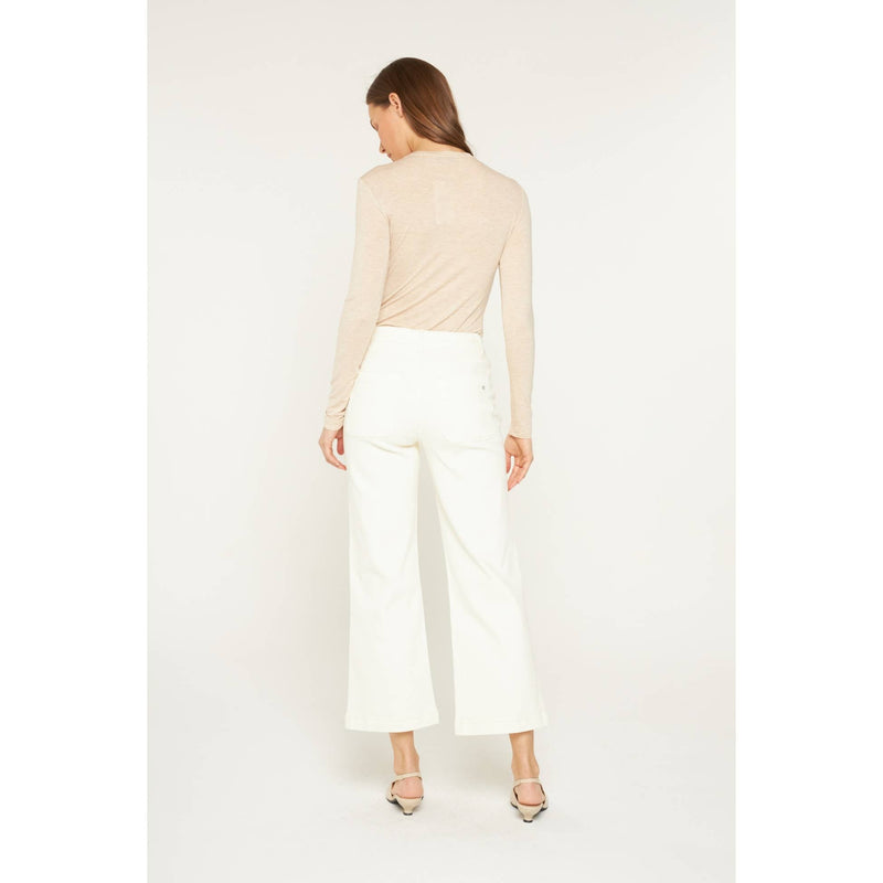Mica High Rise Cropped Wide Leg
