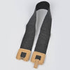 Metal Buckle Stretch Belt: Black