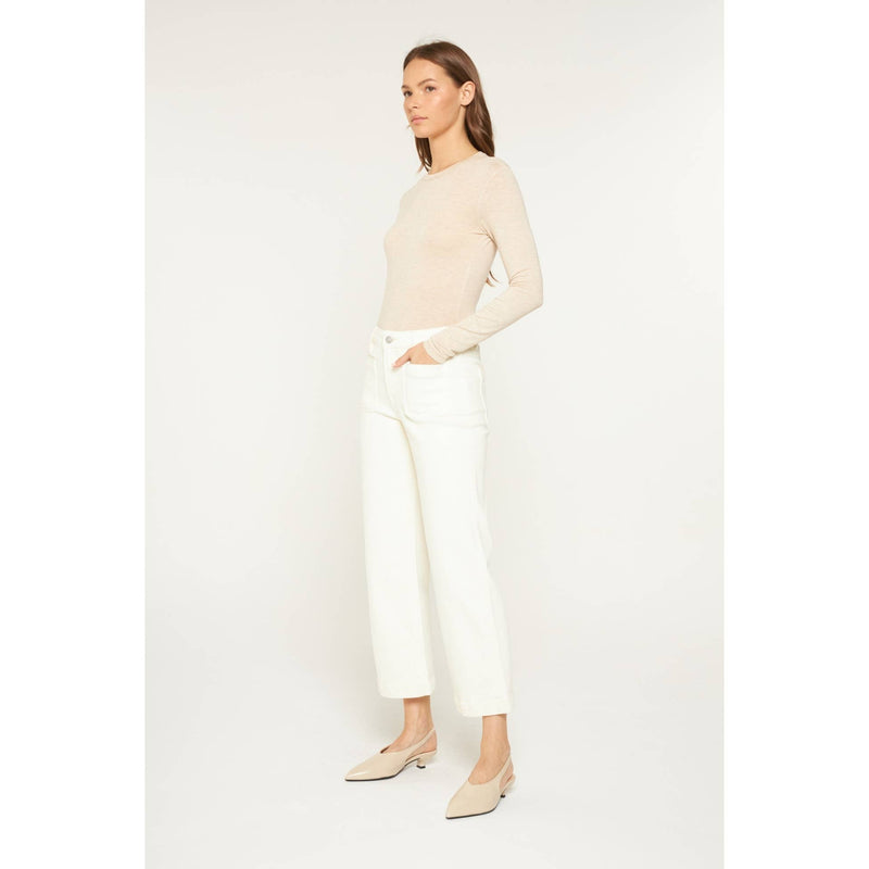 Mica High Rise Cropped Wide Leg
