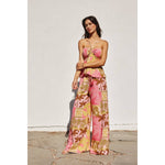 Moon Magic Halter Flared Top