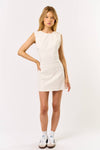 Open Back Shift Mini Dress
