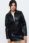 Nina Vegan Leather Jacket