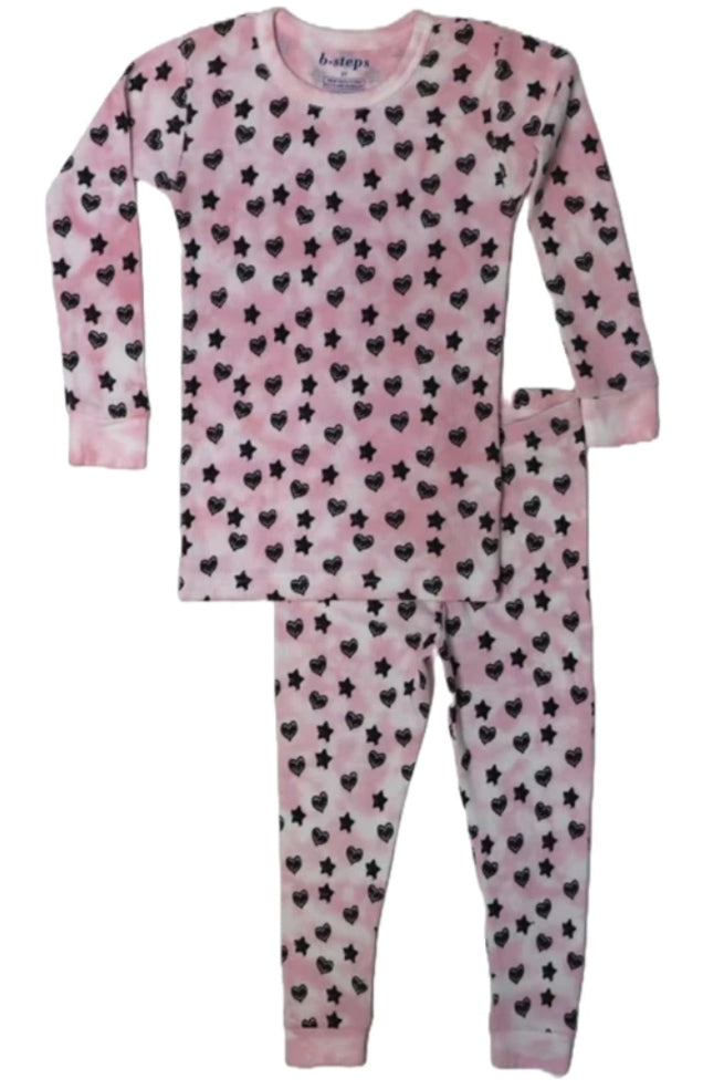 Scribble Hearts and Stars PJ’s- Girls