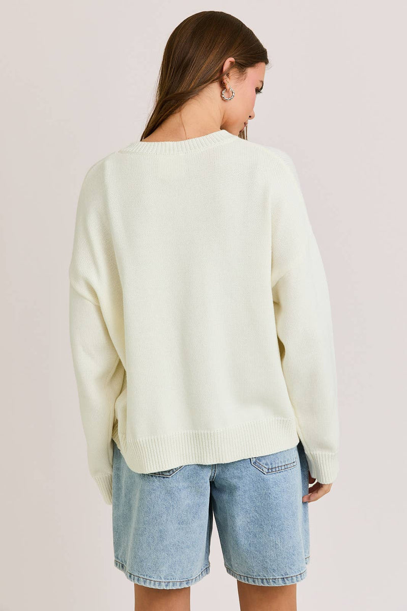 "Horse" Graphic Long Sleeve Cardigan