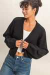 Open Front Cardigan Sweater