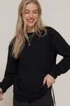 Long Sleeve Round Neck Cotton Tee
