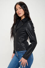 Classic Vegan Biker Jacket