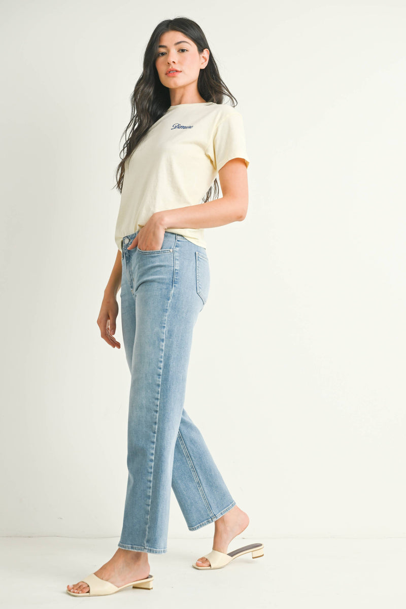 Just Black Denim Stretchy Straight