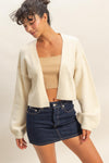 Open Front Cardigan Sweater