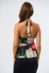 Mesh Halter Neck Top