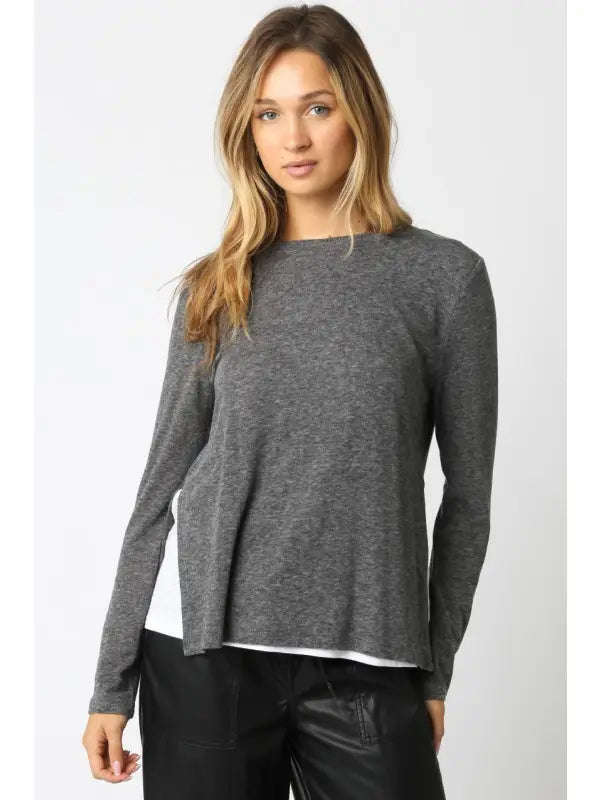 Charcoal/White
