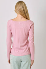 Reverse Coverstitch Top