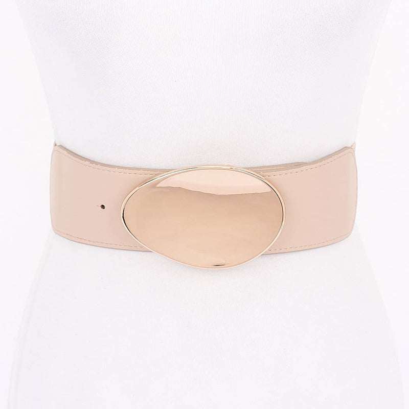 Metal Buckle Elastic Belt