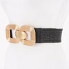 Metal Buckle Elastic Belt