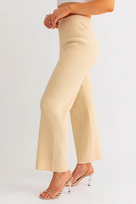 Crop Sweater Pants