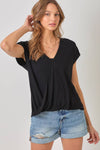 Surplice Neck Top