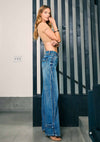 Palazzo Style Wide Leg Jeans