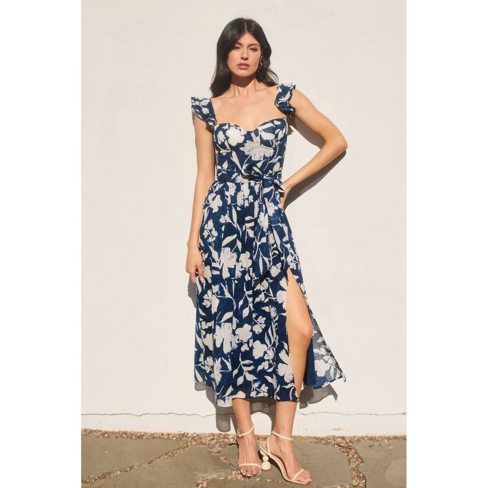 Navy Peony