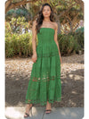 Eyelet Lace Tube Dress