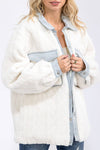 Sherpa Denim Contrast Jacket