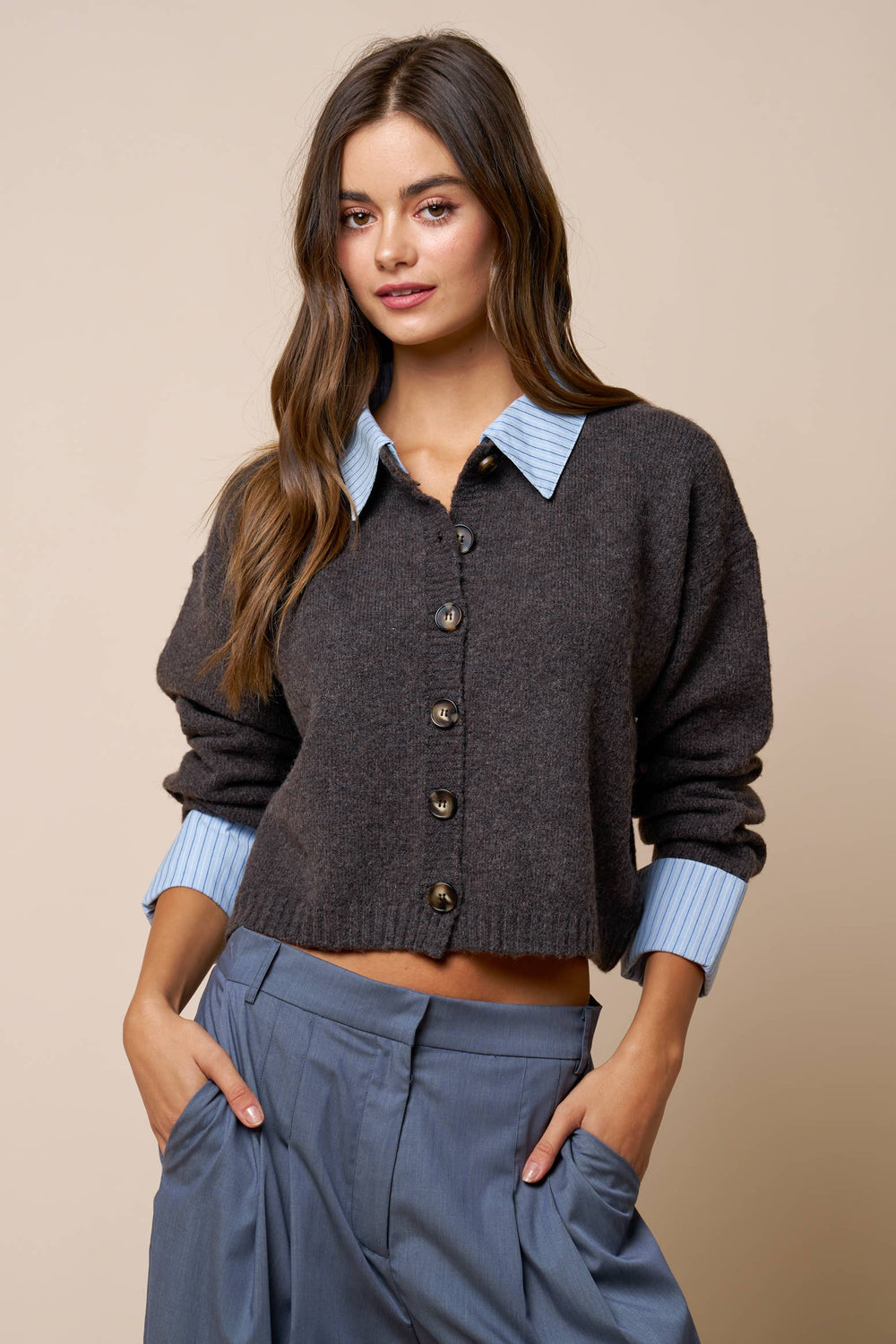 HT Brown/LT Blue