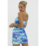 Corset Boning Mini Dress