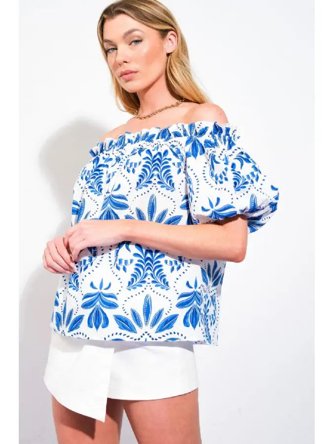 White/Blue