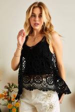 Casual Crochet Tank Top