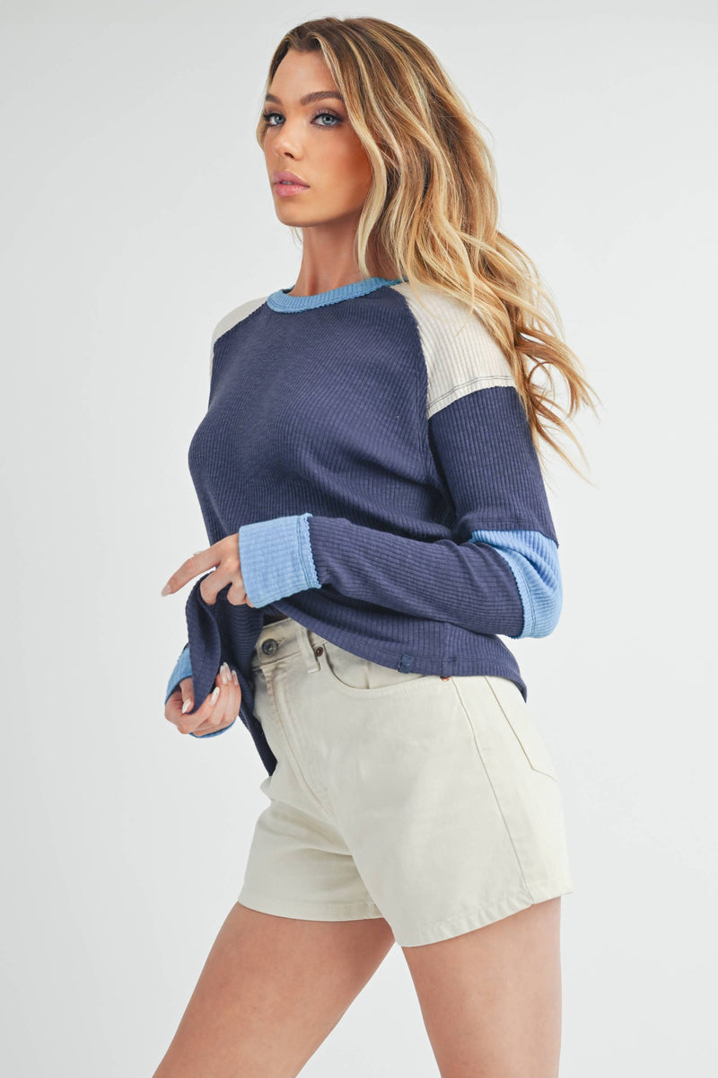 Gretel Colorblock Layering Top