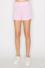 High Rise Side Stripe Mini Short