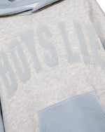 Boys Lie Violets Are Blue Racer Hoodie