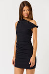 Asymmetrical Mini Dress