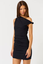 Asymmetrical Mini Dress