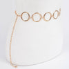 Multi-Round Chain Belt: Gold