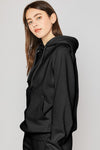 Relax Fit Fleece Pullover Hoodie