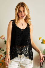 Casual Crochet Tank Top