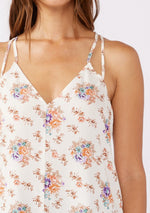 Floral Racerback Tank Top