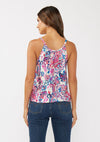 Button Down Paisley Tank Top