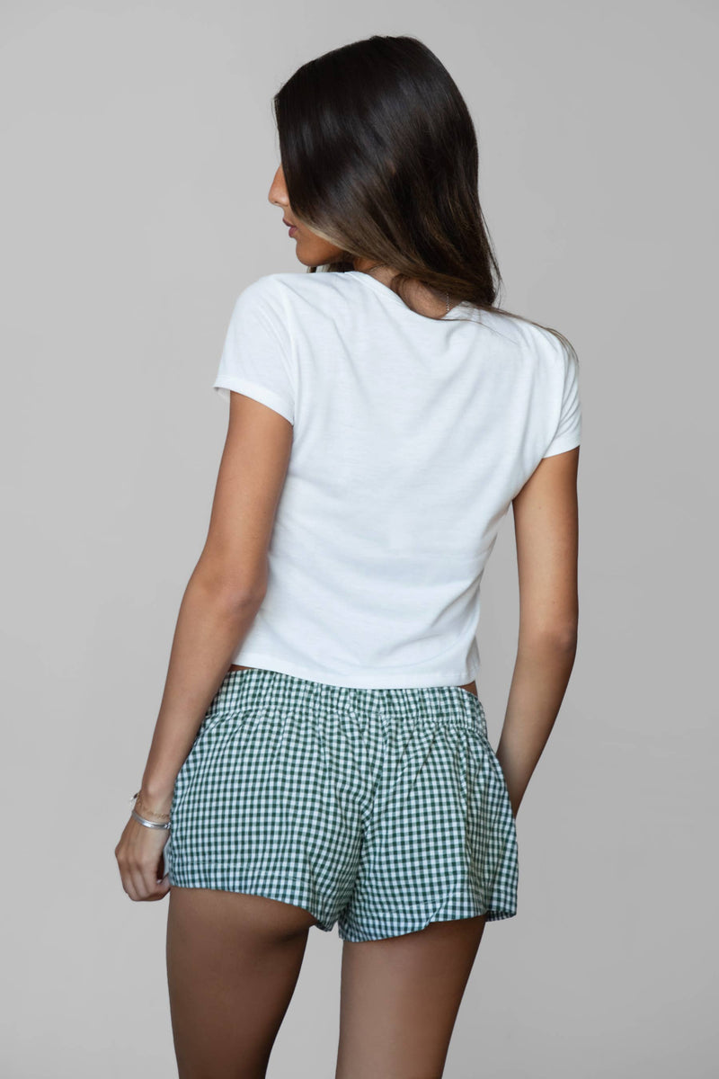 Elevated Basic Graphic Western Short Sleeve Top
