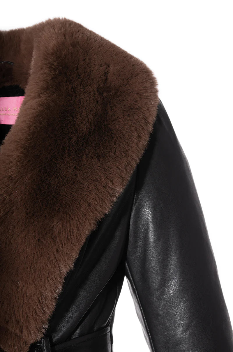 Kenzy Faux Fur Coat – TandyWear