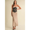 Off Shoulder Lace Maxi Dress